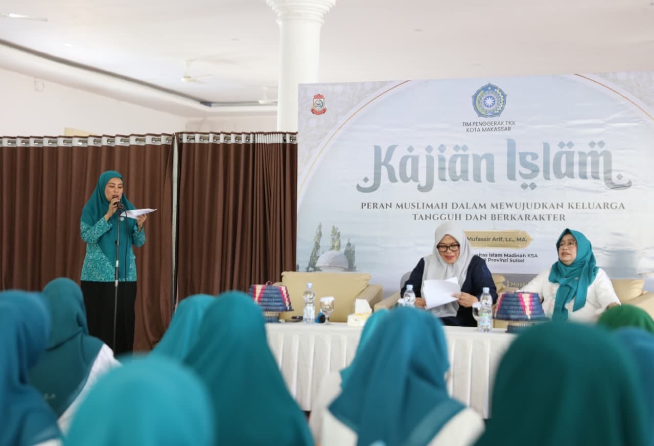 TP PKK Makassar Gelar Kajian Islam, Perkuat Peran Muslimah Bentuk Keluarga Tangguh
