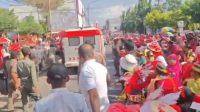Viral! Ambulans Tabrak Bocah Saat Karnaval HUT ke-81 RI di Pinrang