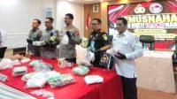 Polrestabes Makassar Musnahkan 10,8 Kg Sabu dan 10.317 Butir Ekstasi