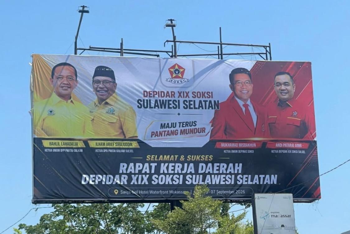 Rakerda XIX, SOKSI Sulsel Tegaskan Peran Strategis sebagai Pilar Partai Golkar