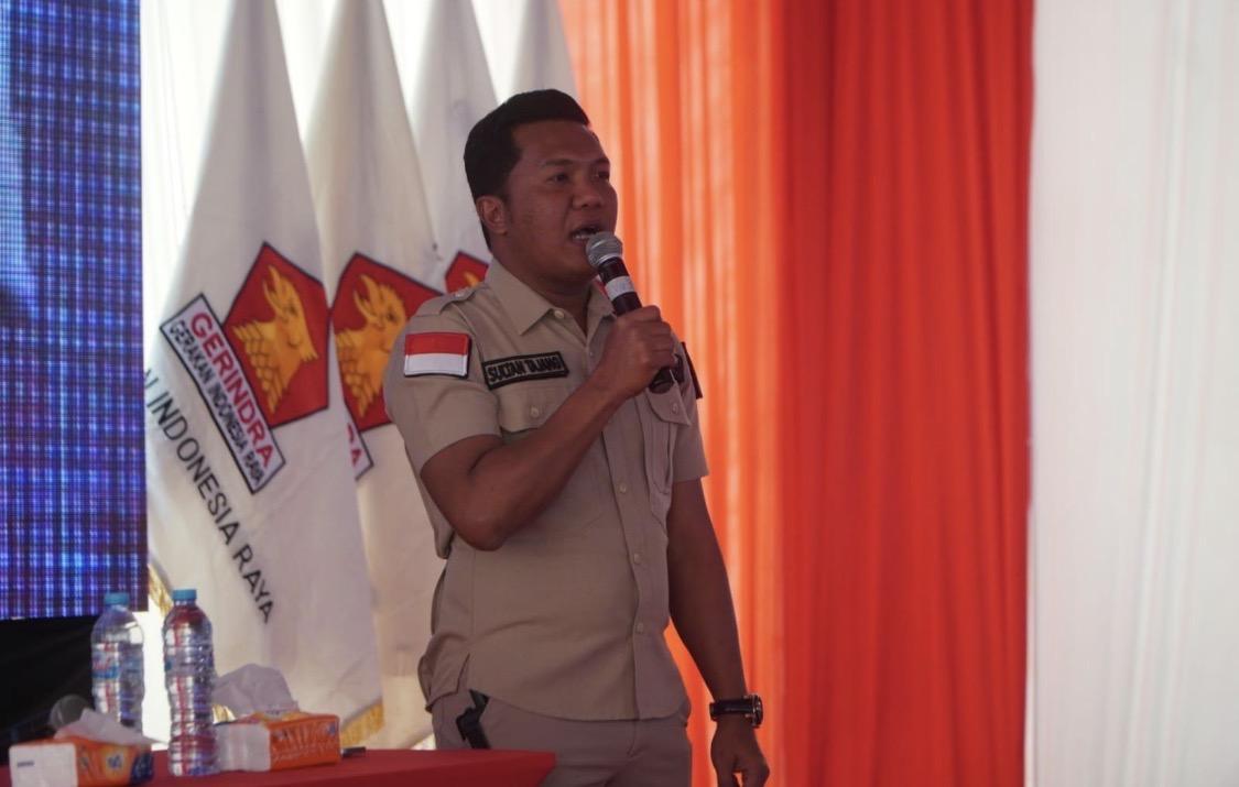 Dihadapan 500 Kader, Sultan Tajang Tekankan Peran Laskar Gerindra Wujudkan Indonesia Emas 2045