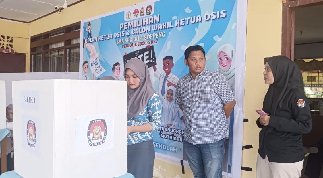KPU Soppeng: PILKETOS Bukan Sekadar Memilih Ketua OSIS