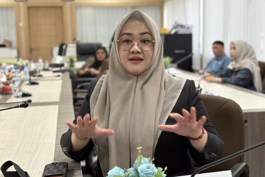 Ketua PD Tunas Indonesia Raya (TIDAR) Sulawesi Selatan, Vonny Ameliani Suardi